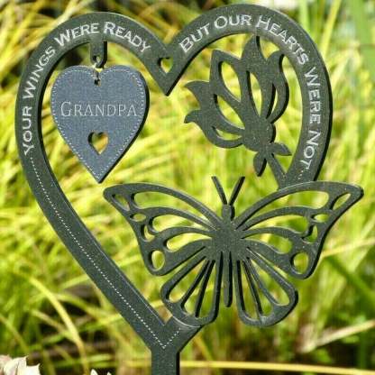 🔥49% OFF🔥 - Memorial Gift Butterfly Ornament Garden Plaque-POIULTD
