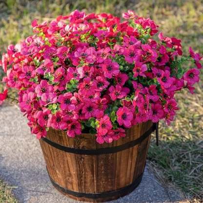 Upgraded High-grade  Material 🌱 Rainproof Lifelike Artificial Flowers With UV-Shield Coating