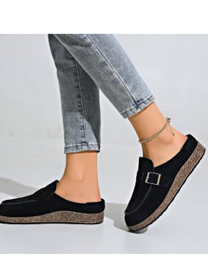 Summer Newly Flat Women's Shoes Casual Women's Single Shoes Without Heels Without Heels-POIULTD