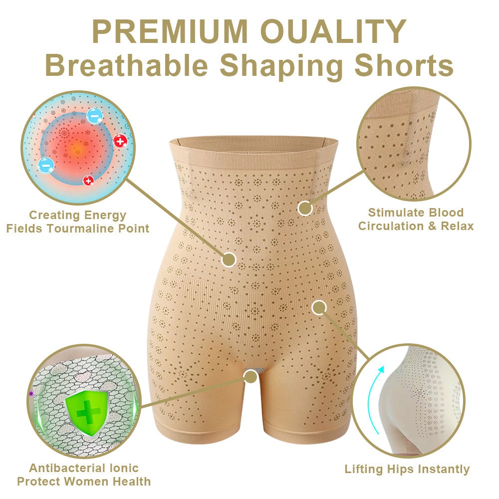 🔥【Official Brand Store】  Upgrade Negative Oxygen Ion Fiber Repair Shaping Shorts-POIULTD