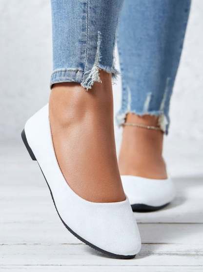 Women's suede non-slip pumps-POIULTD