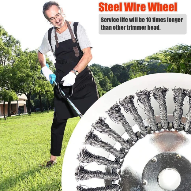 🎁 New Year Hot Sale - Unbreakable Wired Trimmer Blade ( Special Offer -30% Off + Buy 2 Free Shipping )-POIULTD