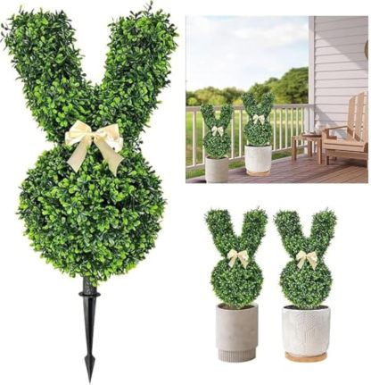 🔥Easter Special Sale🐰Farmhouse bunny decoration for front door