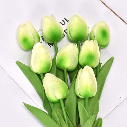 💥UV Resistant Lifelike Artificial Tulips Flowers💐
