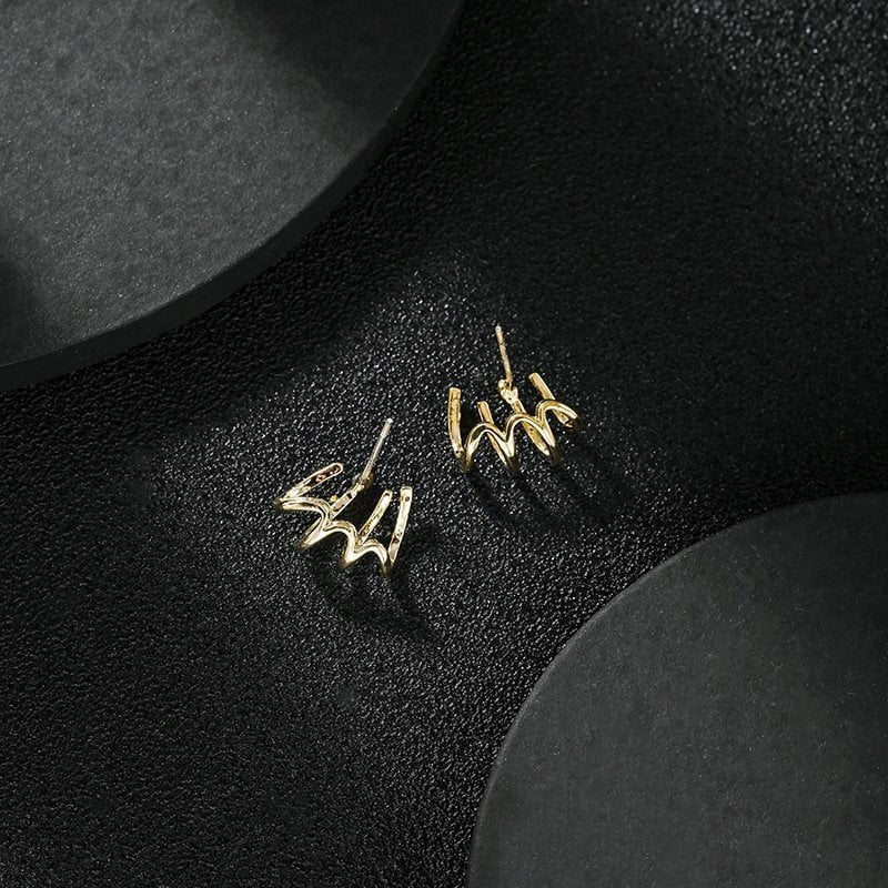 💖2022 Mother's Day Promotion- 48% OFF🌹Shiny Crystal Earrings-POIULTD
