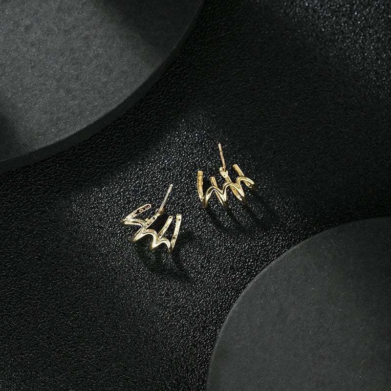💖2022 Mother's Day Promotion- 48% OFF🌹Shiny Crystal Earrings-POIULTD