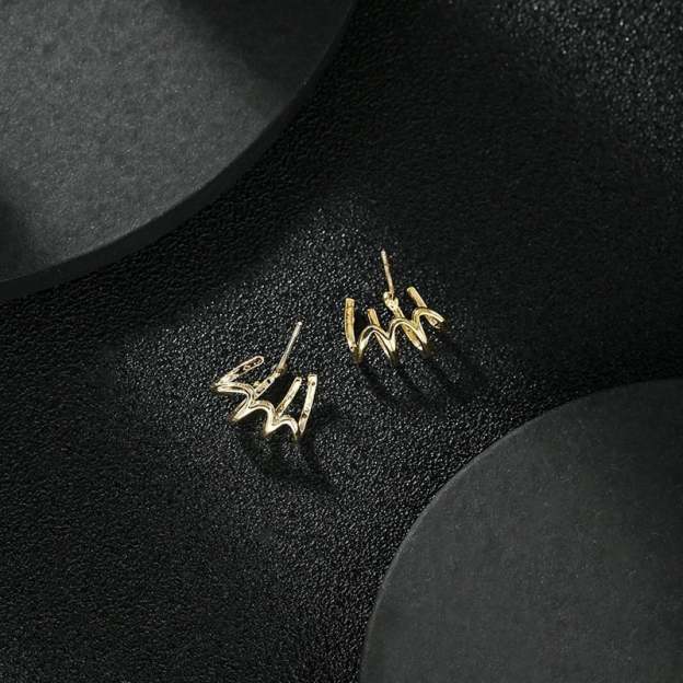 💖2022 Mother's Day Promotion- 48% OFF🌹Shiny Crystal Earrings-POIULTD