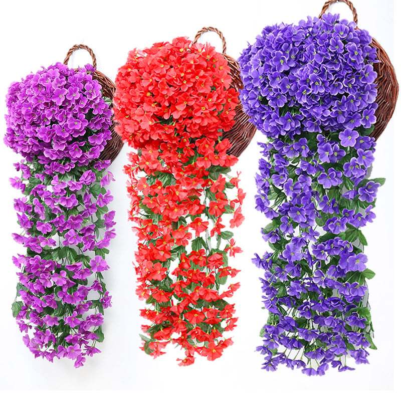 🌷Artificial Hanging Orchid Bouquet