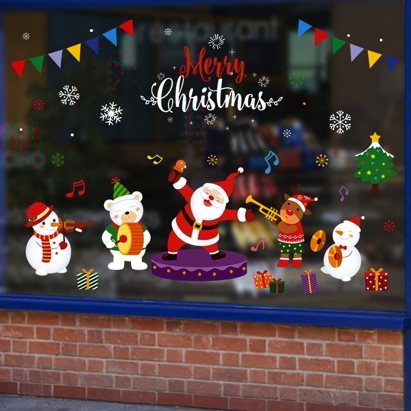 🔥Christmas Window Clings-POIULTD