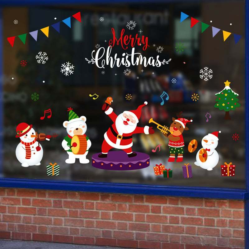 🔥Christmas Window Clings-POIULTD