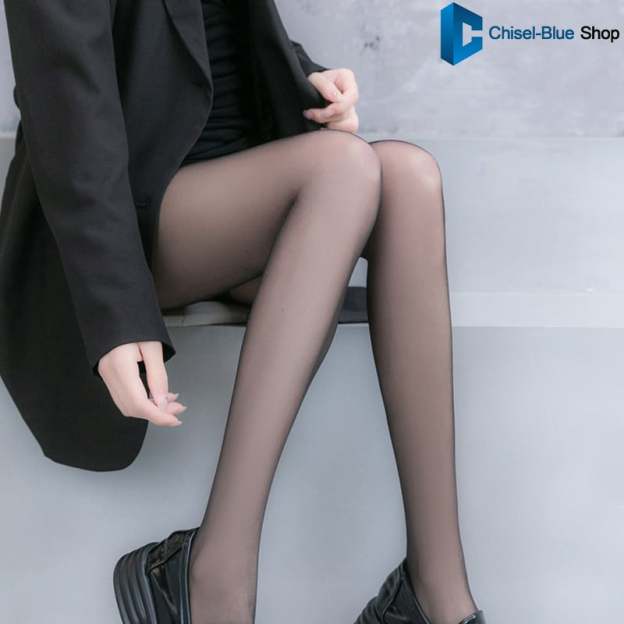 High elasticity makes it suits almost everyone!- Seamless Ultra-Soft Sheer Pantyhose-POIULTD