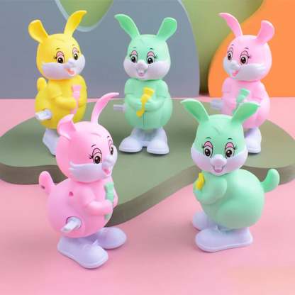 🔥Easter Sale🔥Easter Rabbit Wind up Toys--5 pcs (random color)