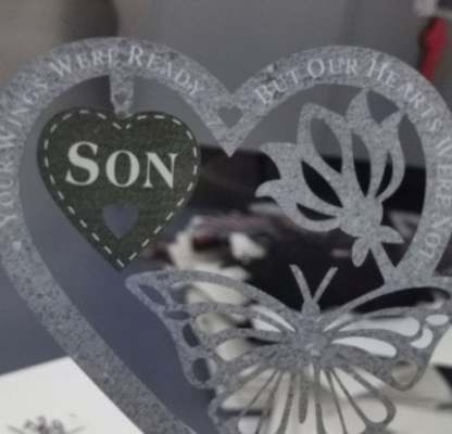 🔥49% OFF🔥 - Memorial Gift Butterfly Ornament Garden Plaque-POIULTD