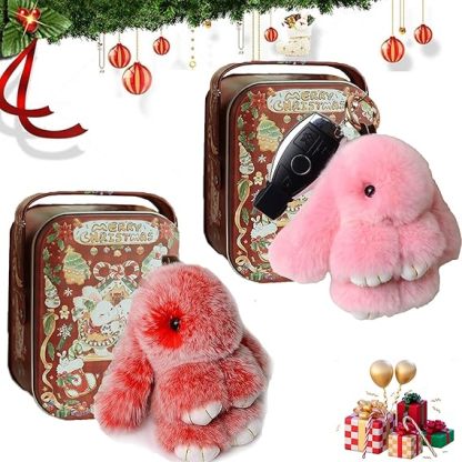 🎁Handmade Soft  Christmas Bunny Charms-POIULTD