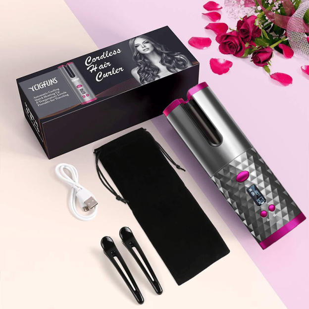 Auto Rotating Ceramic Hair Curler🔥-POIULTD