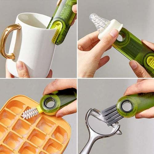 🔥Hot SALE-49% OFF - 3 in 1 Multifunctional Cleaning Brush🧼-POIULTD