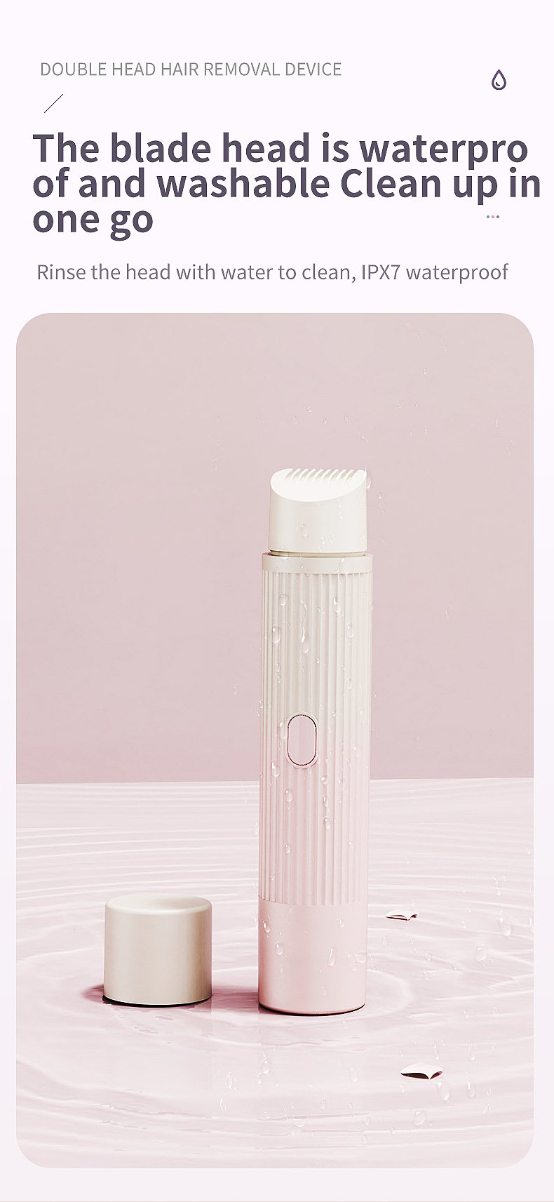 🪒Comfort 2-in-1 Electric Lady Shaver 💕  