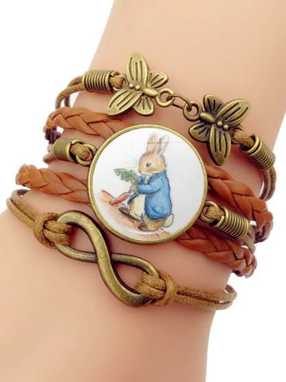 Easter Bunny Time Stone Bracelet-POIULTD