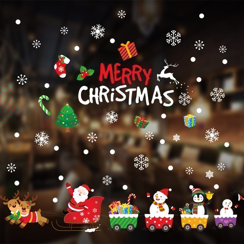 🔥Christmas Window Clings-POIULTD