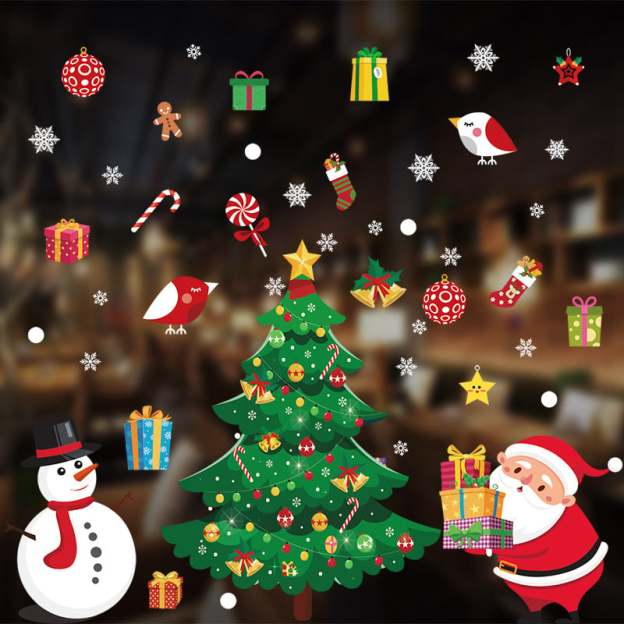 🔥Christmas Window Clings-POIULTD