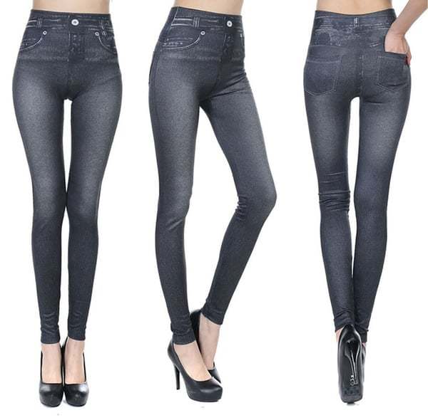🌹Thermal Fleece-Jeggings aus Denim-POIULTD