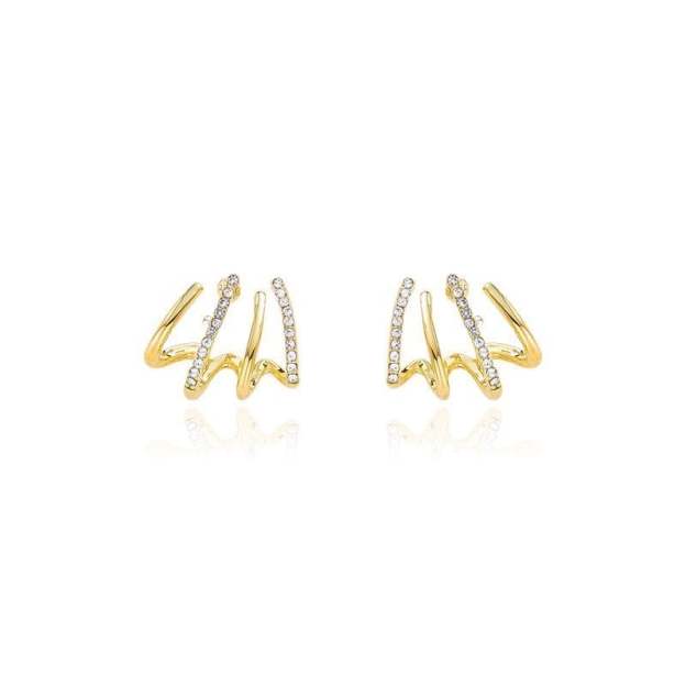 💖2022 Mother's Day Promotion- 48% OFF🌹Shiny Crystal Earrings-POIULTD