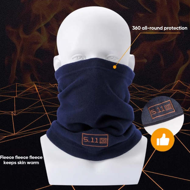 Polar Fleece Balaclava Hood Face Mask-POIULTD