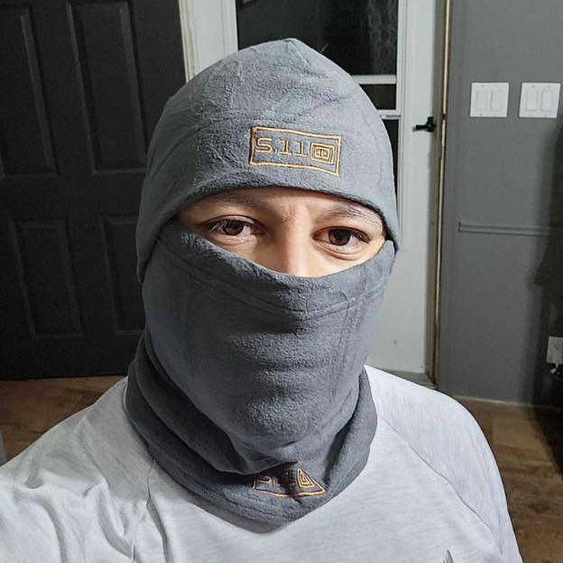 Polar Fleece Balaclava Hood Face Mask-POIULTD