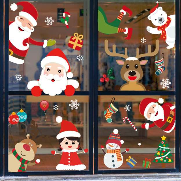 🔥Christmas Window Clings-POIULTD