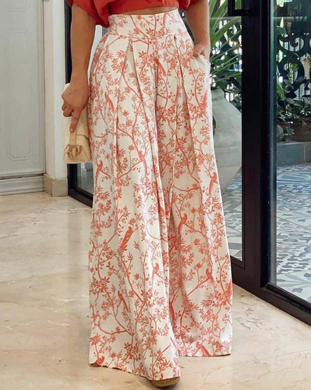 👗👗LAPEL TOP&PANTS TWO PIECE SET-POIULTD