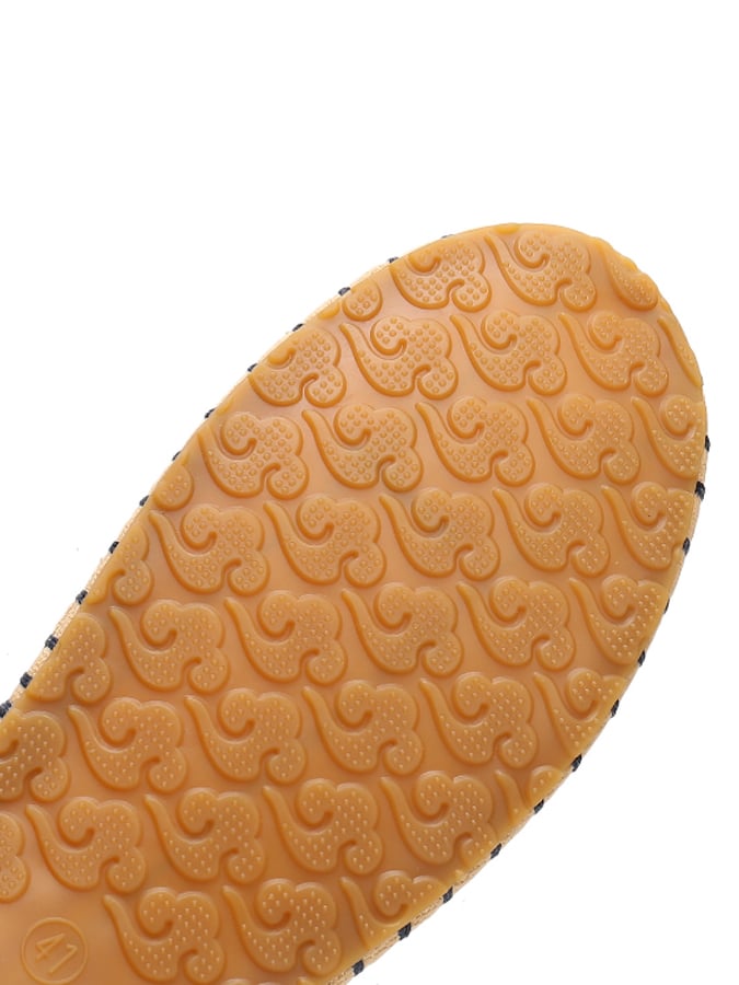 Embroidery Thousand -Layer Flat Shoes Ethnic Wind Embroidered Cloth Shoes-POIULTD