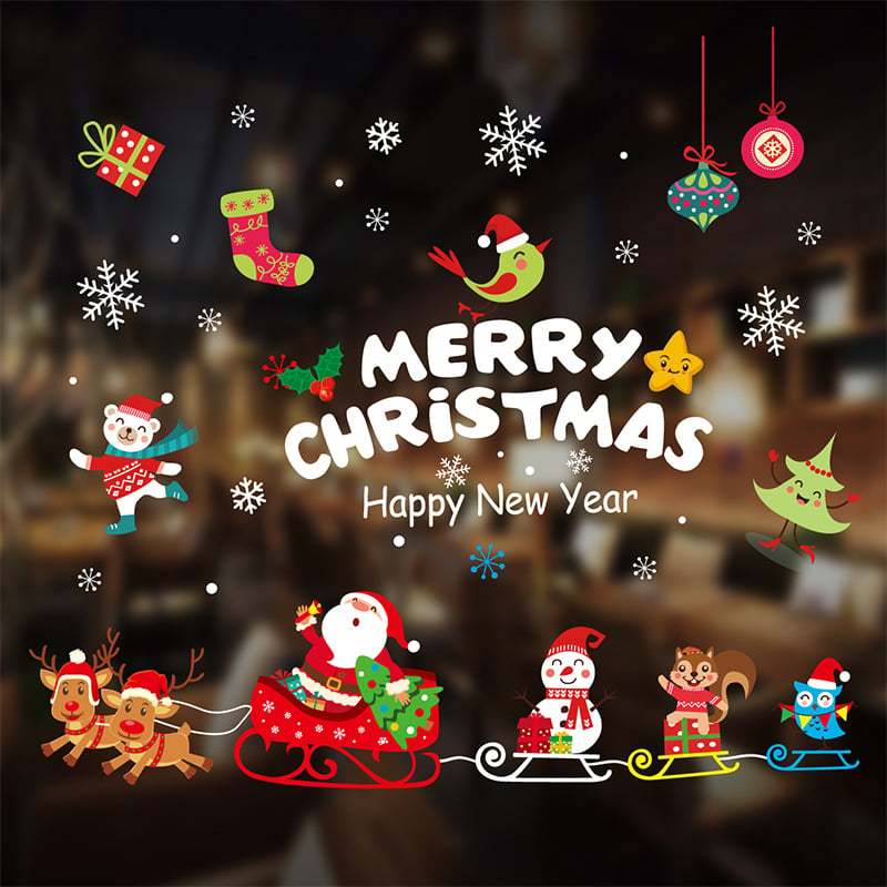 🔥Christmas Window Clings-POIULTD