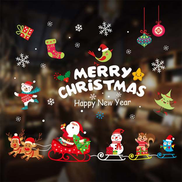 🔥Christmas Window Clings-POIULTD