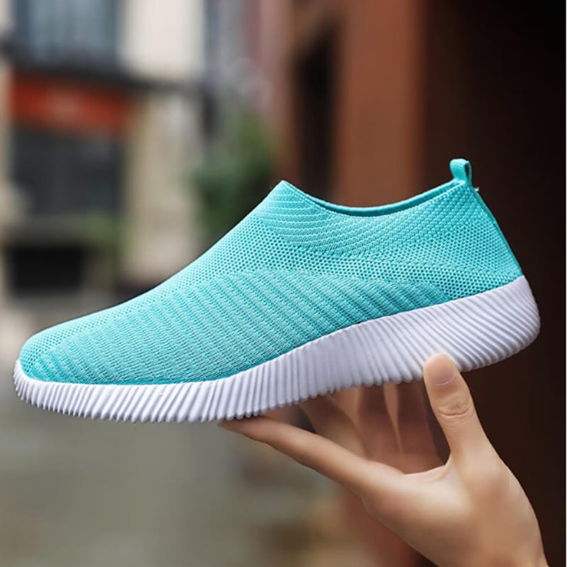 Casual Weave Women's Sneakers-POIULTD