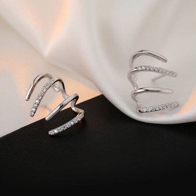💖2022 Mother's Day Promotion- 48% OFF🌹Shiny Crystal Earrings-POIULTD