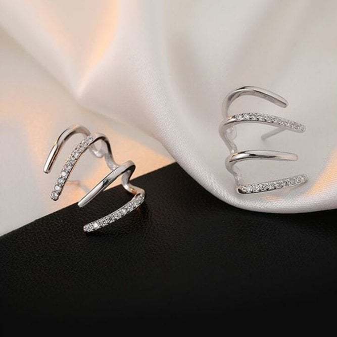 💖2022 Mother's Day Promotion- 48% OFF🌹Shiny Crystal Earrings-POIULTD