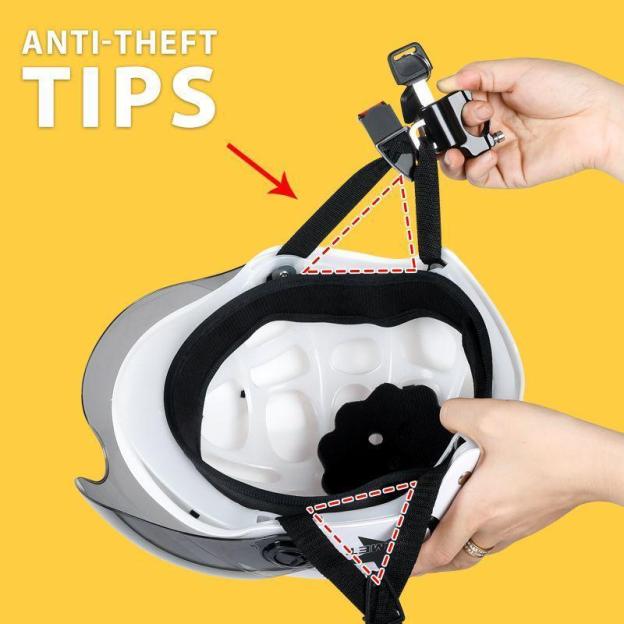 🏍Universal Motorcycle Helmet Lock-POIULTD