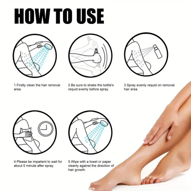 Body Hair Removal Spray🔥🔥🔥BUY 2 GET 2 FREE(4PCS)🔥🔥🔥
