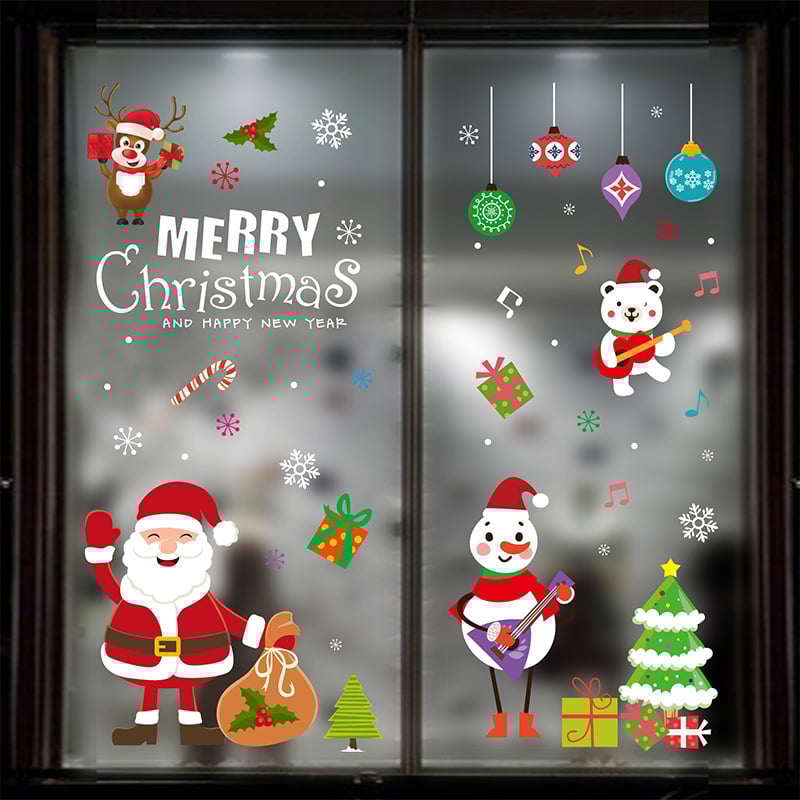 🔥Christmas Window Clings-POIULTD