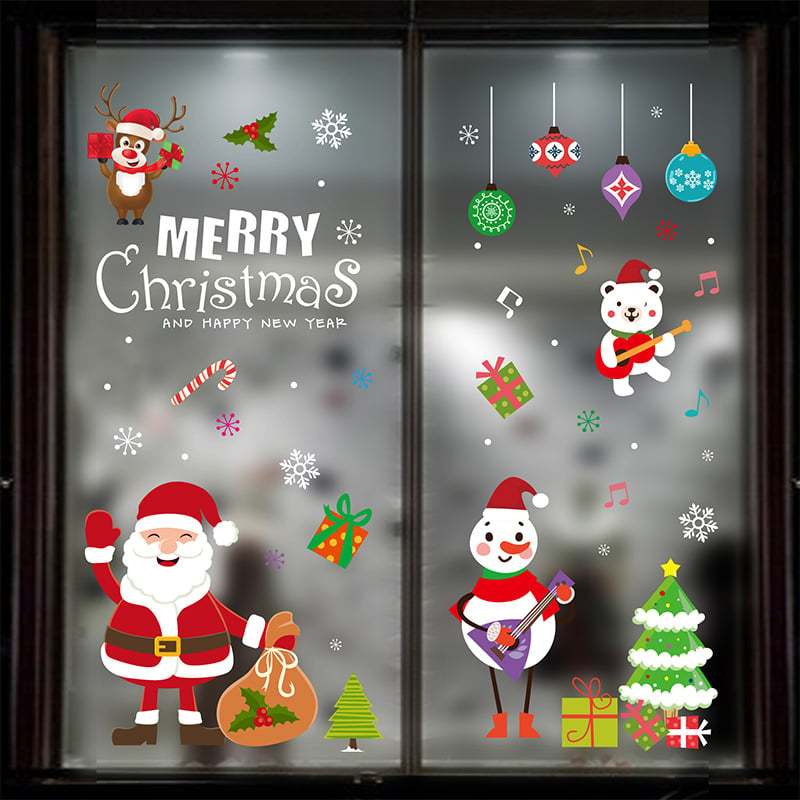🔥Christmas Window Clings-POIULTD