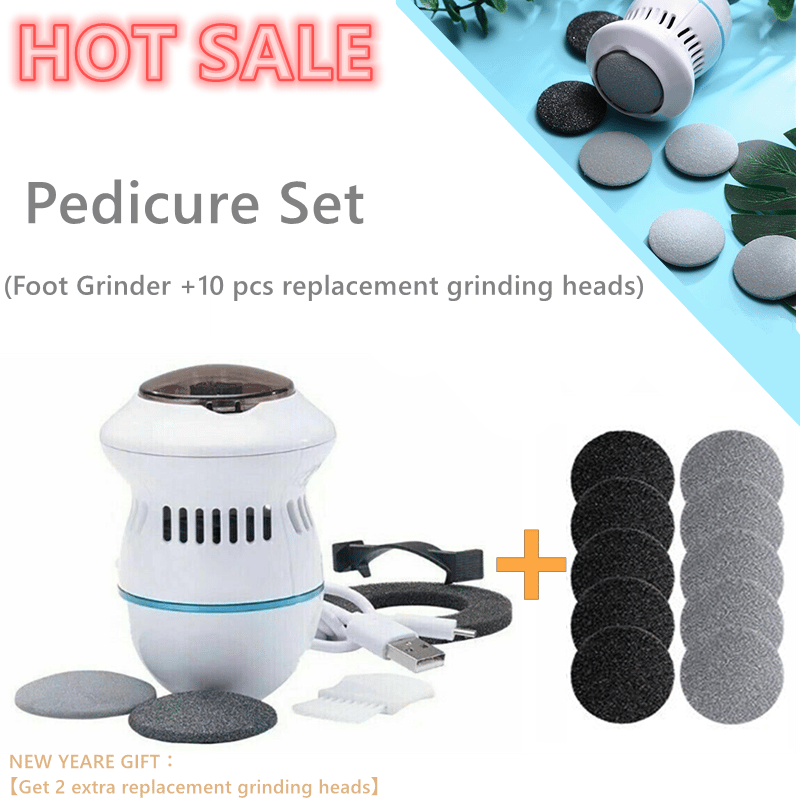 🔥HOT-SALE🔥 New Electric Foot Grinder Skin Hard Rupture Skin Trimmer Dead Skin-POIULTD