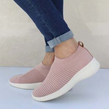 Casual Weave Women's Sneakers-POIULTD