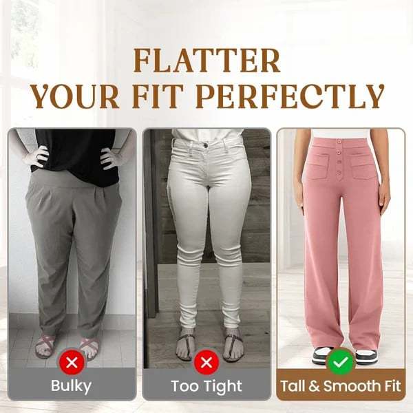 🔥Last Day 49% OFF🔥Women's Casual High Waist Stretch Pants | breathable and comfortable
