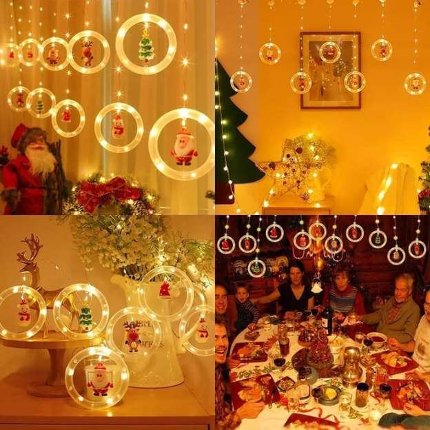 🎅Early Christmas Sale-49% OFF - Christmas Decor Ring Lights-POIULTD