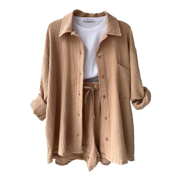 Zweiteiliger Langarmshirt-Damen-Freizeitanzug für Damen-POIULTD