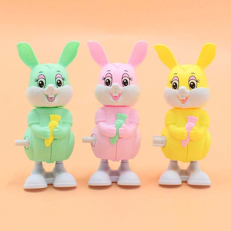 🔥Easter Sale🔥Easter Rabbit Wind up Toys--5 pcs (random color)