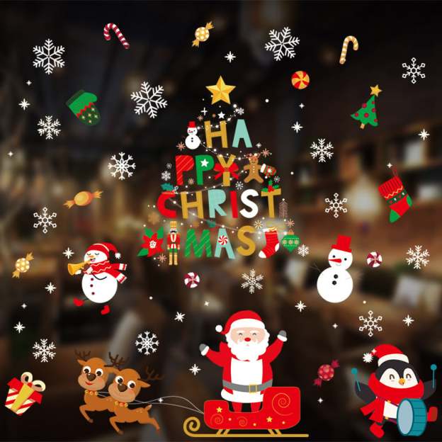 🔥Christmas Window Clings-POIULTD