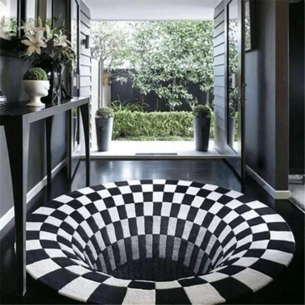 50% OFF - VORTEX ILLUSION RUG