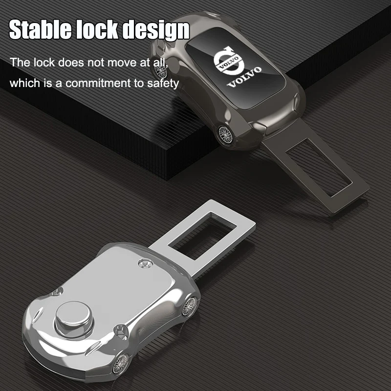 Car Cool Sports Car Shape Seat Belt Extended Metal Buckle Seat Connector-POIULTD