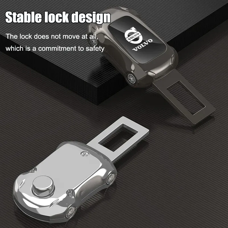 Car Cool Sports Car Shape Seat Belt Extended Metal Buckle Seat Connector-POIULTD